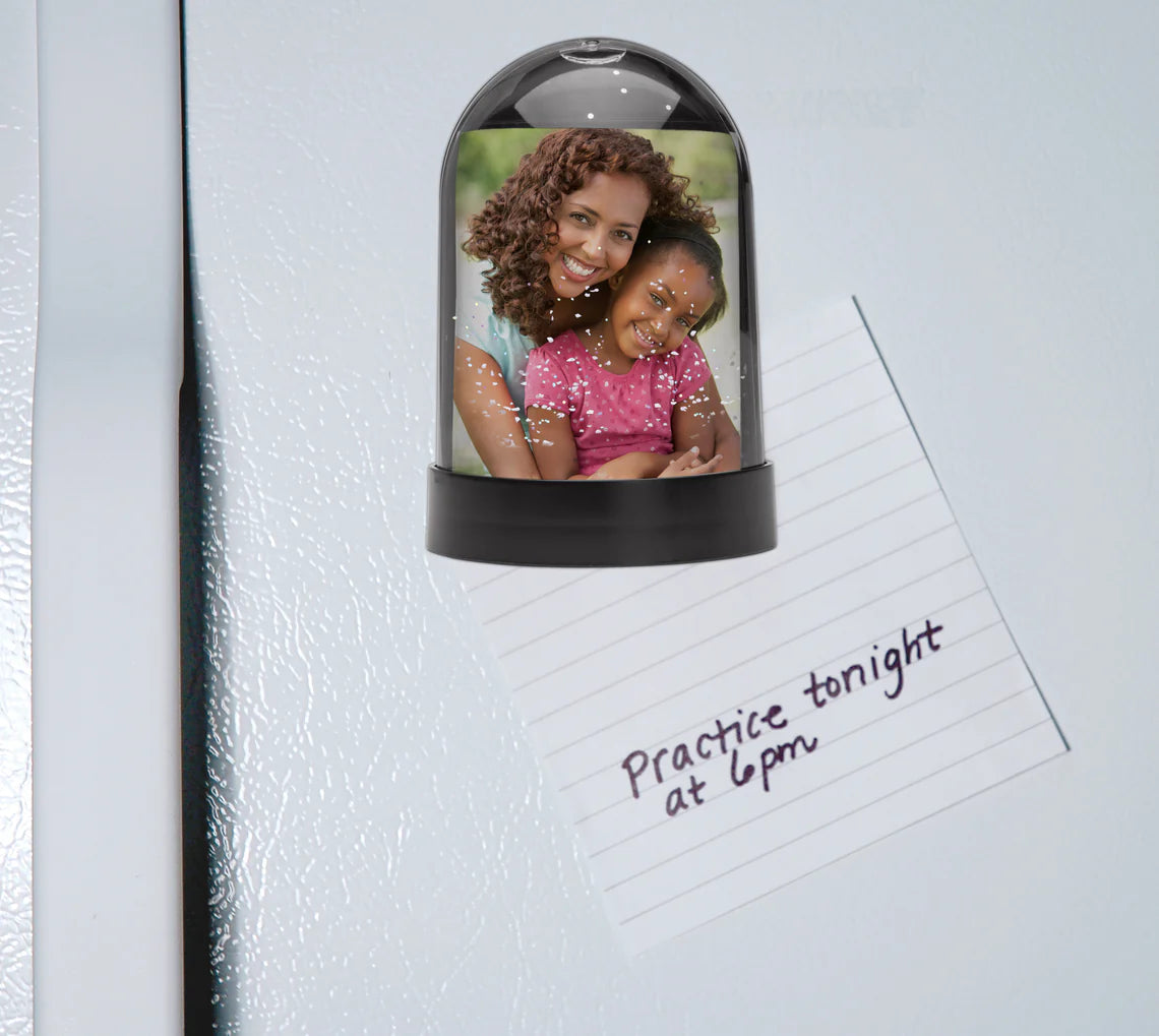 Magnetic Photo Snow Globe